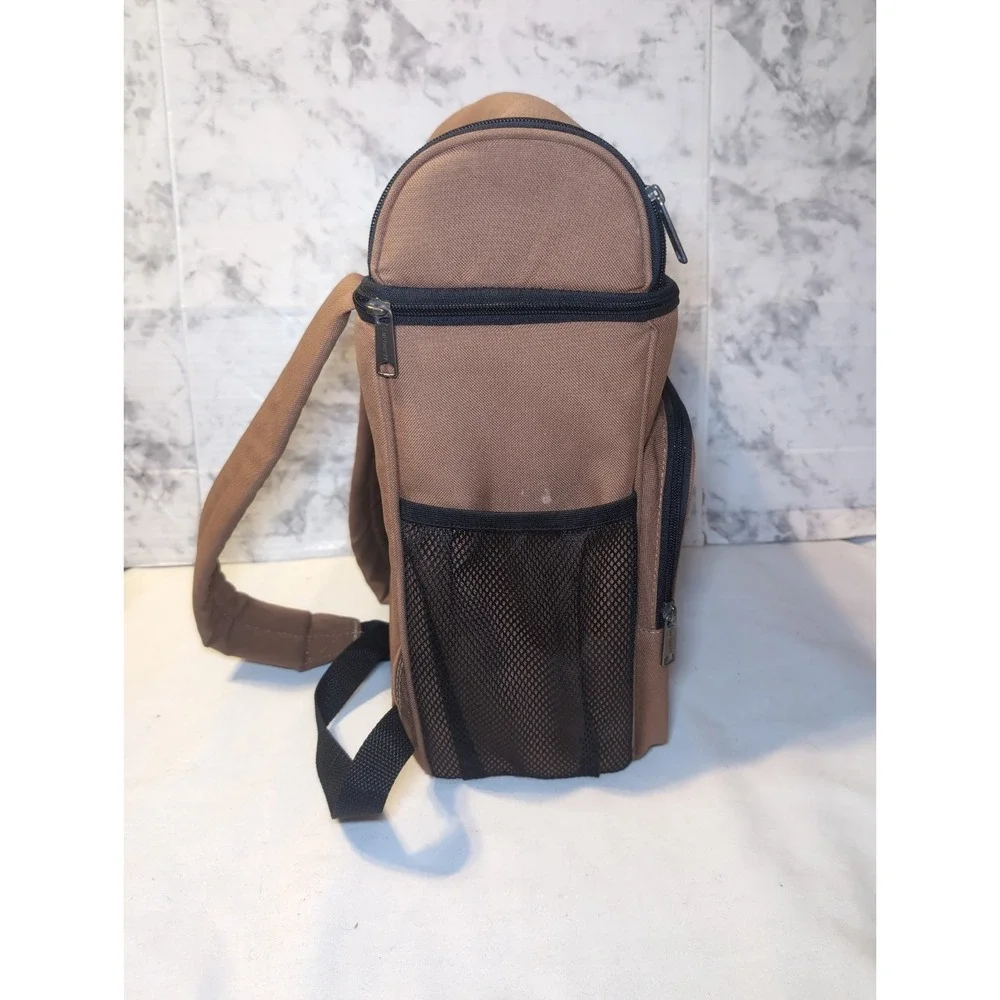 Carhartt® Backpack 20-Can Insulated Cooler Brown Canvas 15
